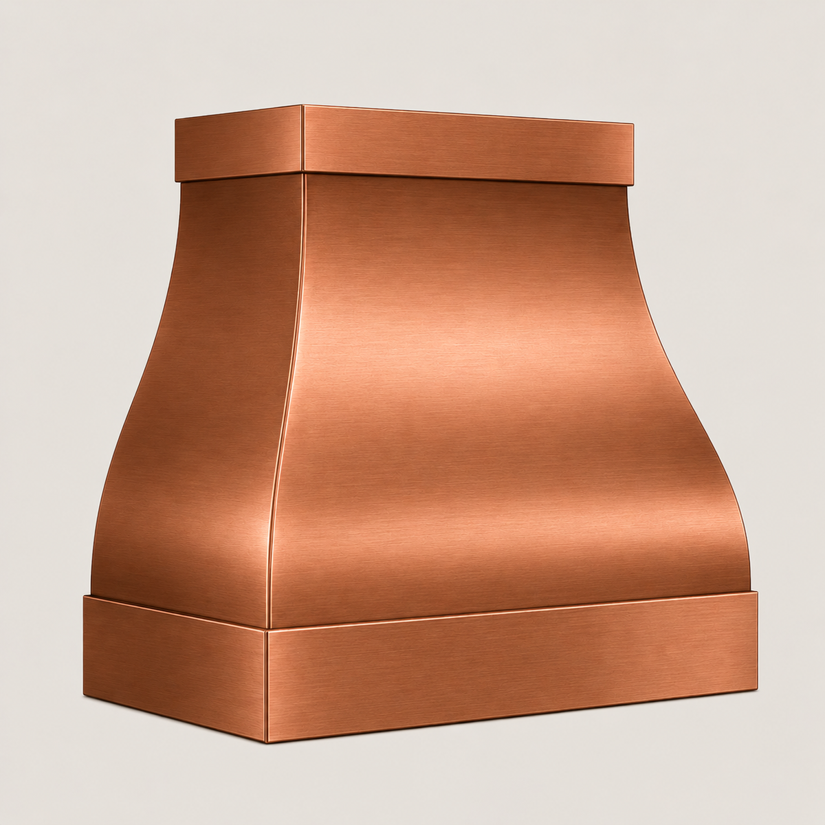 NAUXUS - Custom Copper Bell Shape Range Hood - CHBE01
