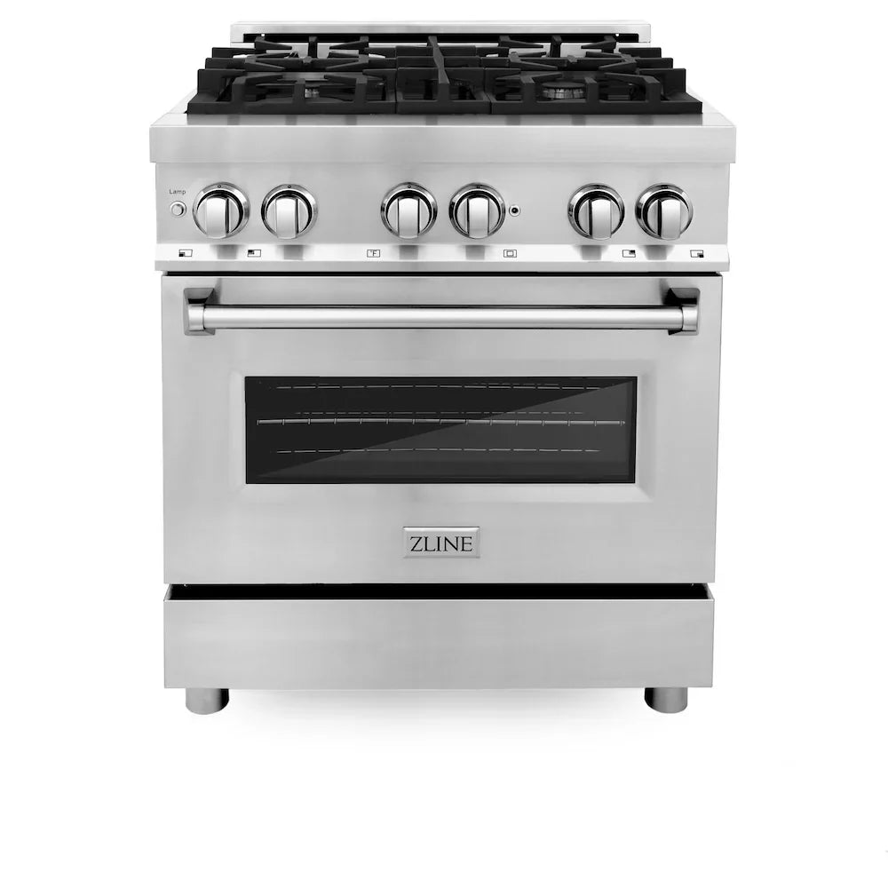 ZLINE 36" Bundled Stainless DualRange RangeHood Dishwasher 3KP-RARH36-DWV