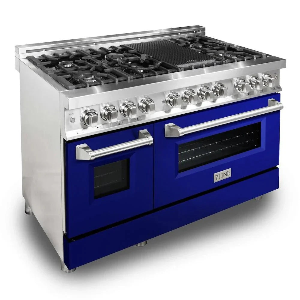 ZLINE 48" Bundle Range RA-48 & Range Hood KB-48, 2KP-RABGRH48