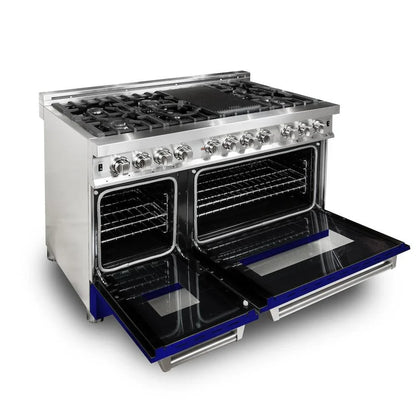 ZLINE 48" Bundle Range RA-48 & Range Hood KB-48, 2KP-RABGRH48