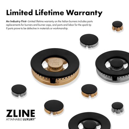 ZLINE 48" Bundle Range RA-RG-48 & Wall Range Hood KB-48, 2KP-RARGRH48