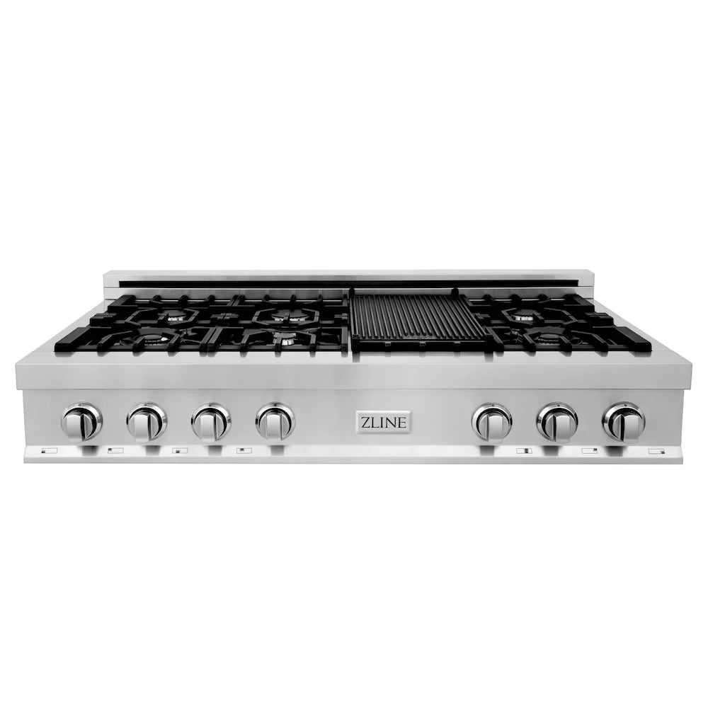 ZLINE 48" Bundle Range Top RT48 & Wall Oven AWS-30, 2KP-RTAWS48