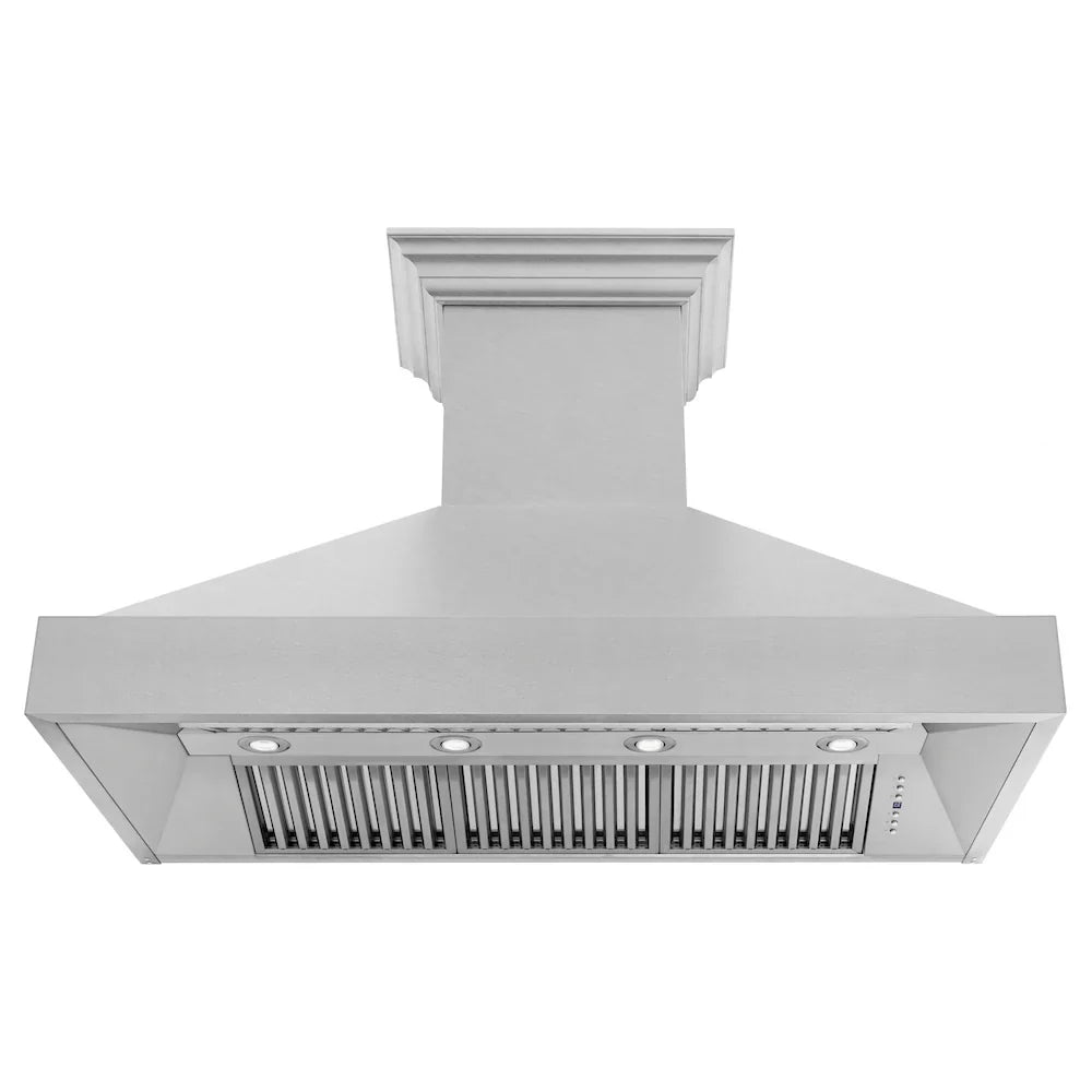 ZLINE 48" Bundle Range RAS-SN-48 & Range Hood 8654SN-48, 2KP-RASSNRH48