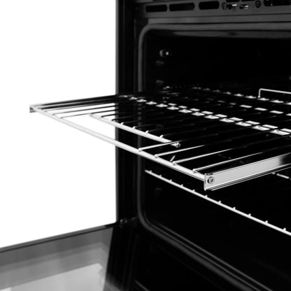 ZLINE 30" Autograph Edition Professional True Convection Single Wall Oven, Air Fry, Self Clean, Stainless Steel, Matte Black WASZ-30-MB
