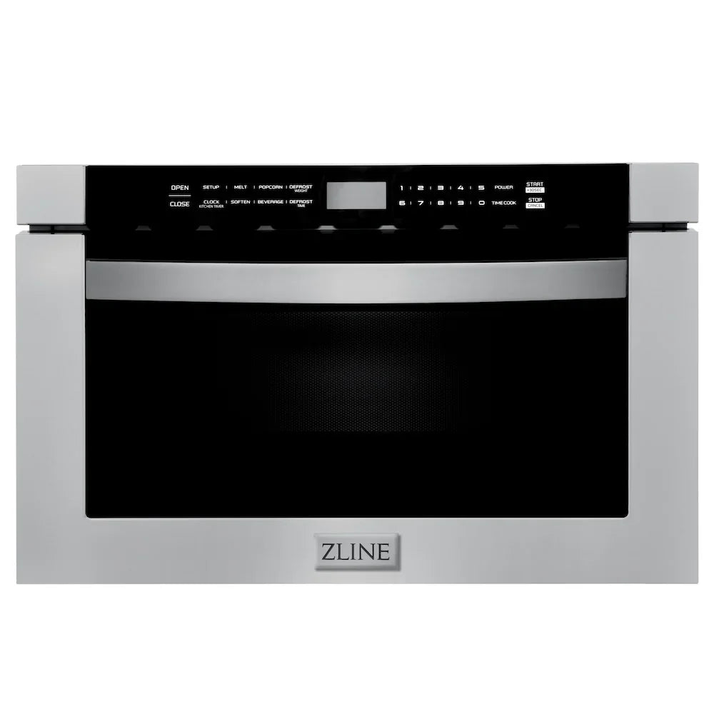 ZLINE 30" Bundled Stainless Dual Range, Range Hood, Microwave, 3KP-RARH30-MW