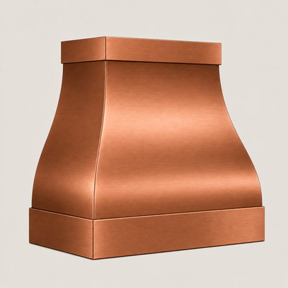 NAUXUS - Custom Copper Bell Shape Range Hood - CHBE01