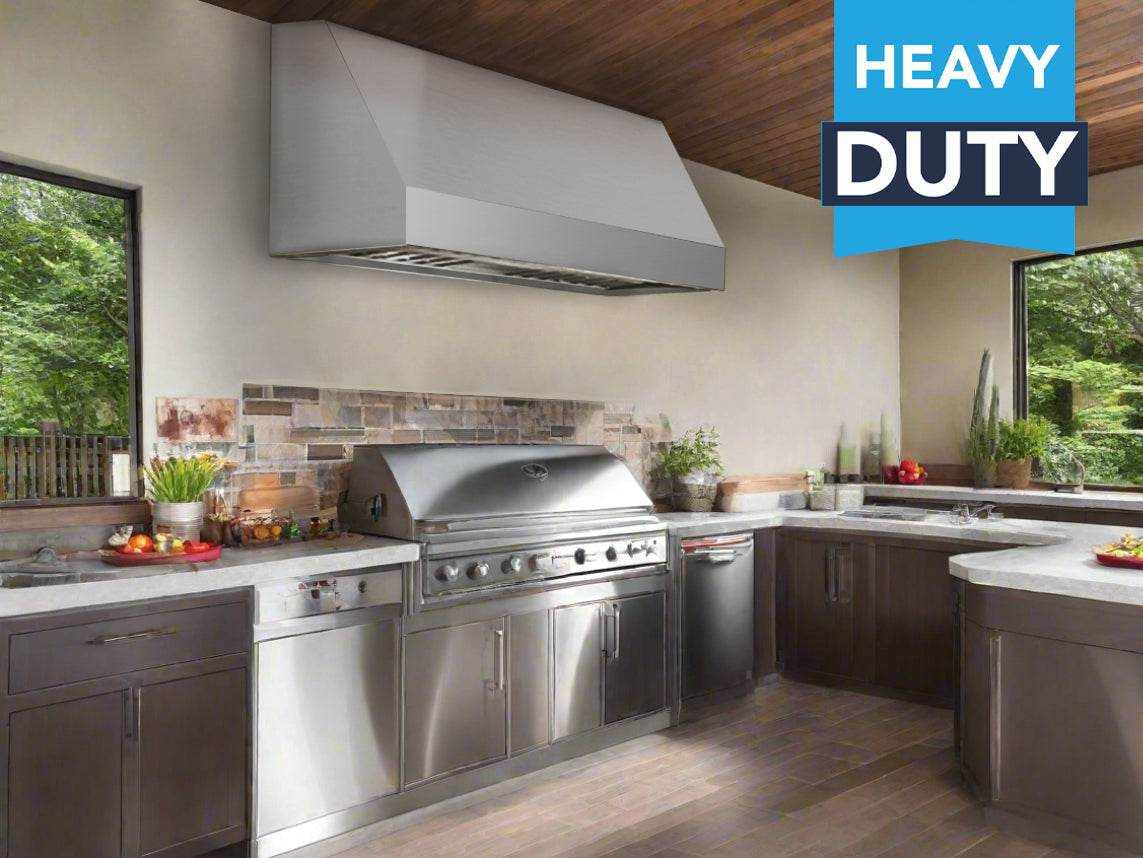 48 Inch 2300 CFM BBQ Range Hood - VICTORY Prestige