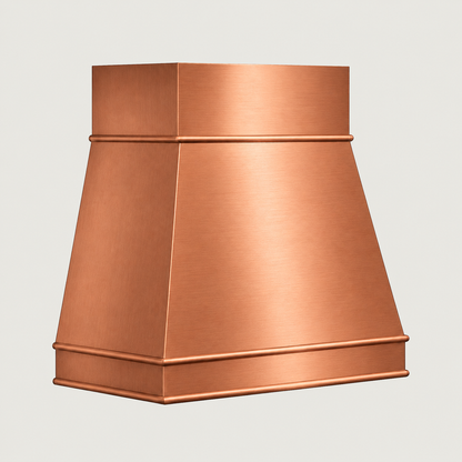 NAUXUS - Custom Copper Pyramid Range Hood - CHPR01