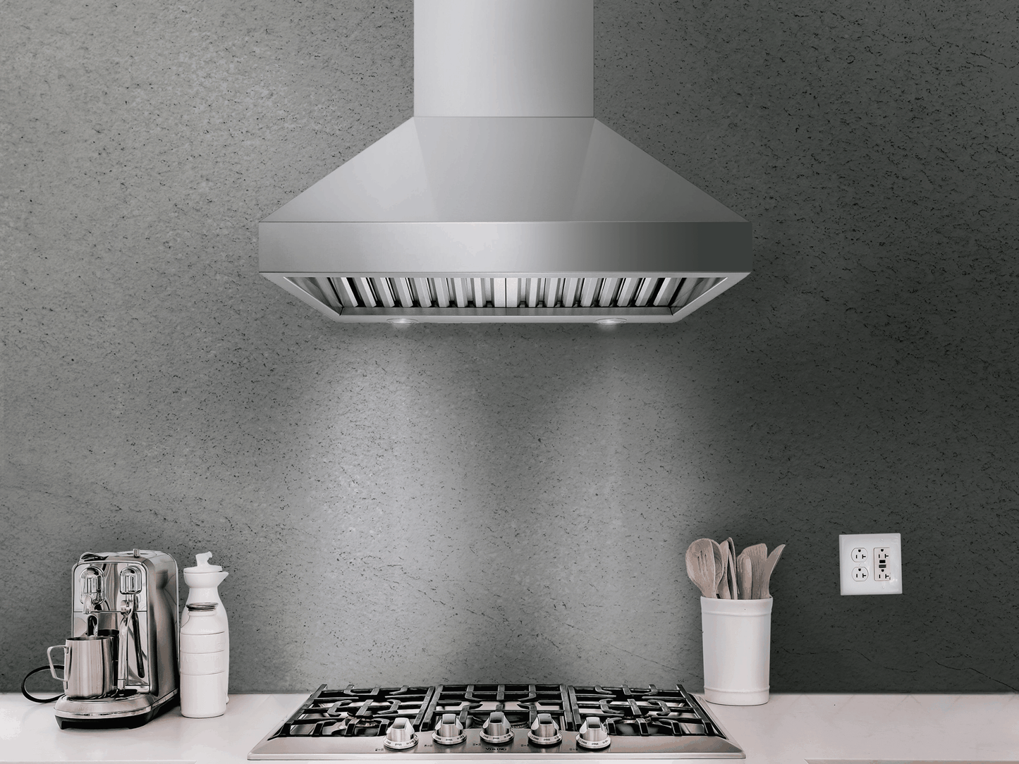 36 Inch 1200 CFM Wall Mount Range Hood - VICTORY TwisterMAX