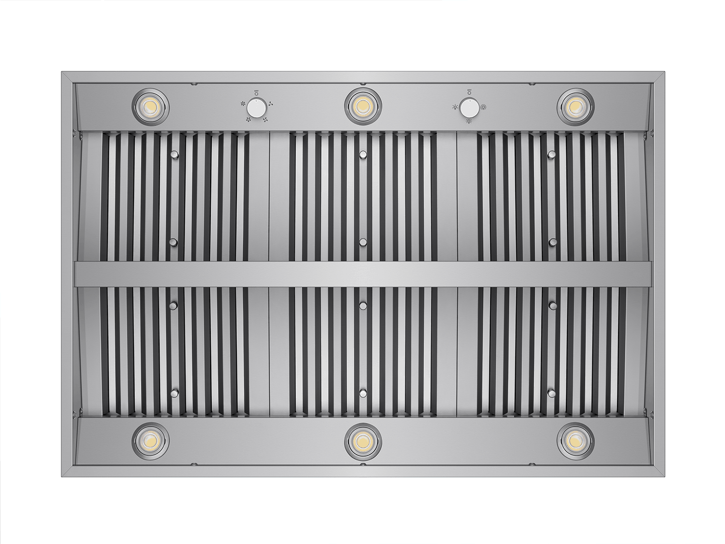 48 Inch Island Range Hood 1200 CFM - VICTORY Twister MAX Island