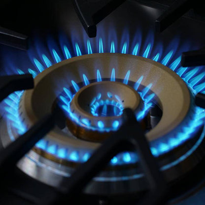 30" Stainless Steel Tri-Ring Gas Cooktop Series | GLS30501