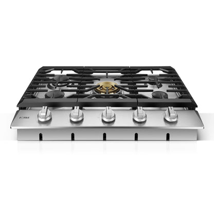 30" Stainless Steel Tri-Ring Gas Cooktop Series | GLS30501
