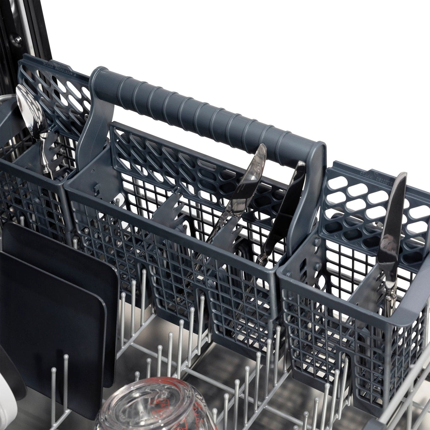 ZLINE 24 in. Panel-Included Monument Series 3rd Rack Top Touch Control Dishwasher with Color Options and Stainless Steel Tub DWMT-BS-24