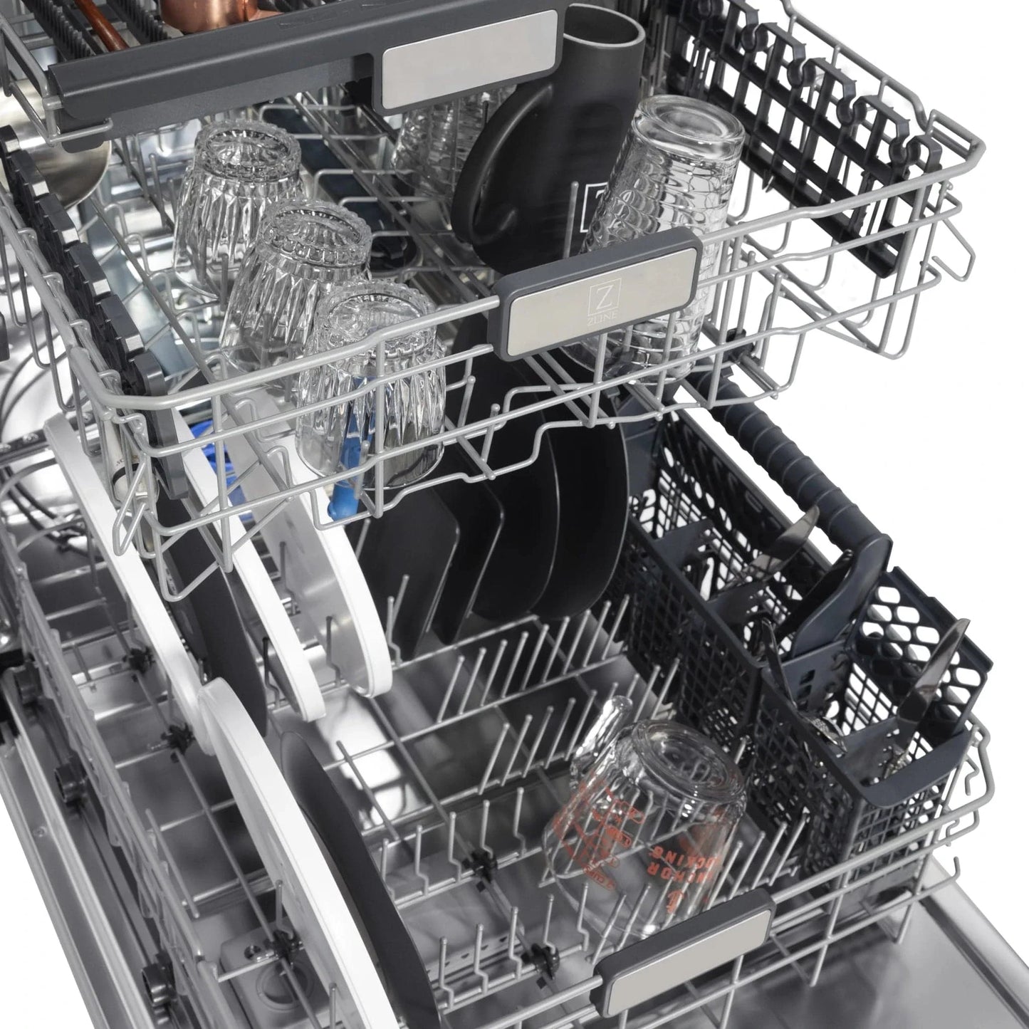 ZLINE 24" MonumentSeries 3rdRack TopTouchControl Dishwasher DWMT-RG-24