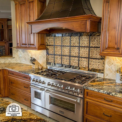 ZLINE 48" Stainless Steel 6.0 cu.ft. 7 Gas Burner/Electric Oven Range with Griddle RA48