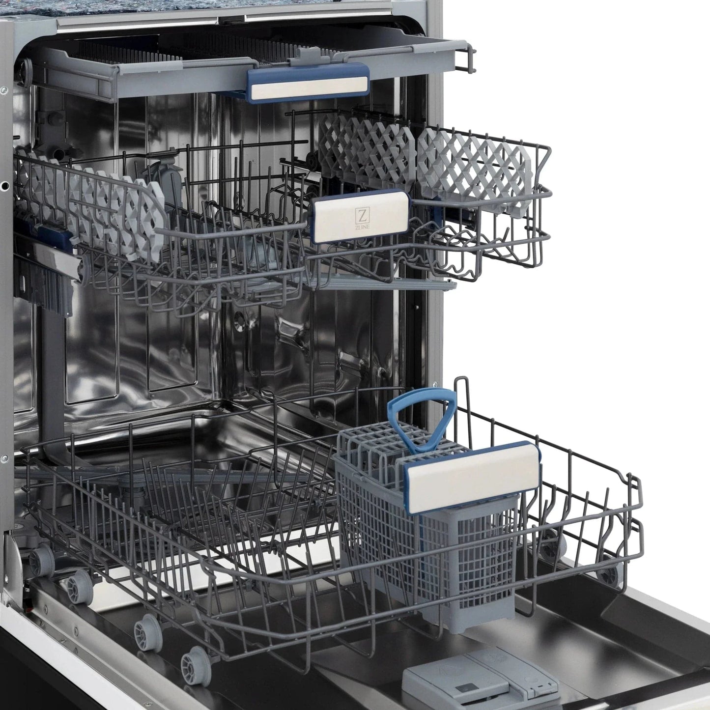 ZLINE Autograph 24" Dishwasher Black Stainless, DWVZ-BS-24-CB