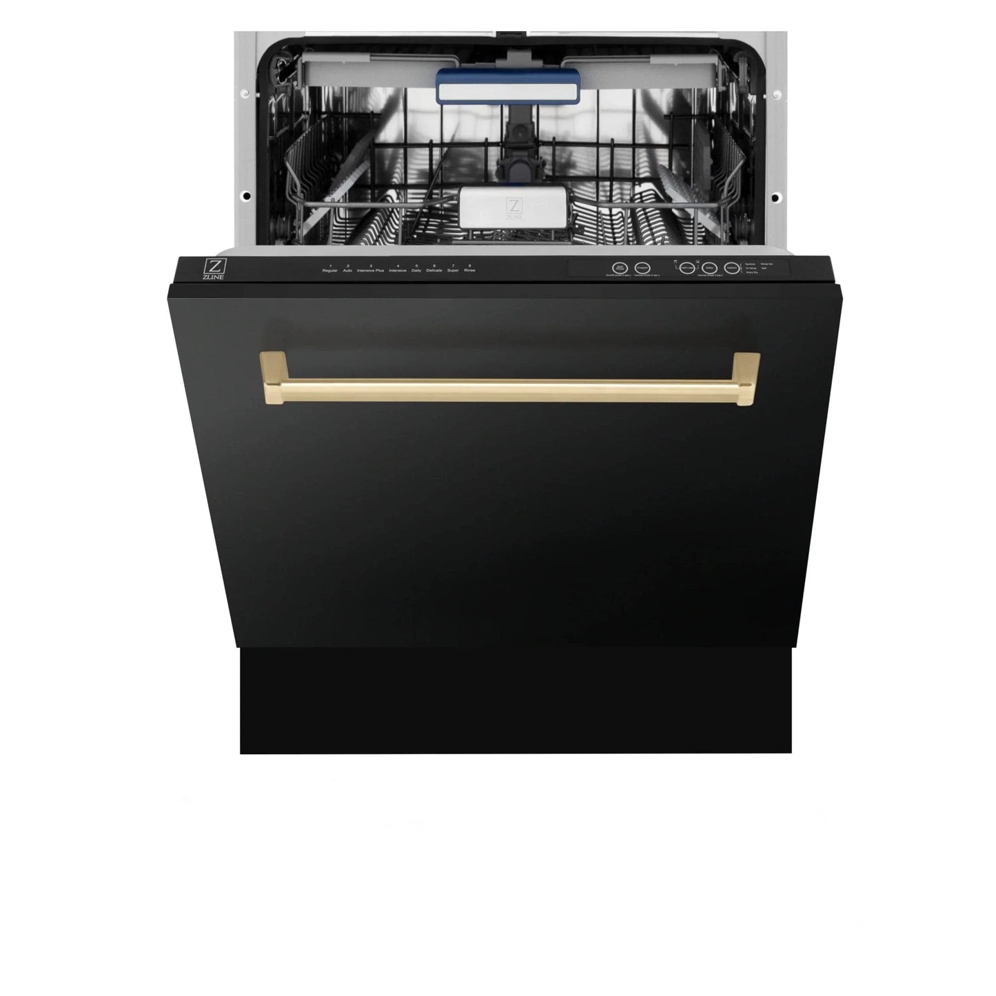 ZLINE Autograph 24" Dishwasher Black Stainless, DWVZ-BS-24-CB